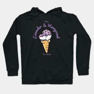 I Love Lavender & Honeycomb Ice Cream Hoodie